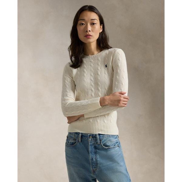 Cable-Knit Wool-Cashmere Jumper