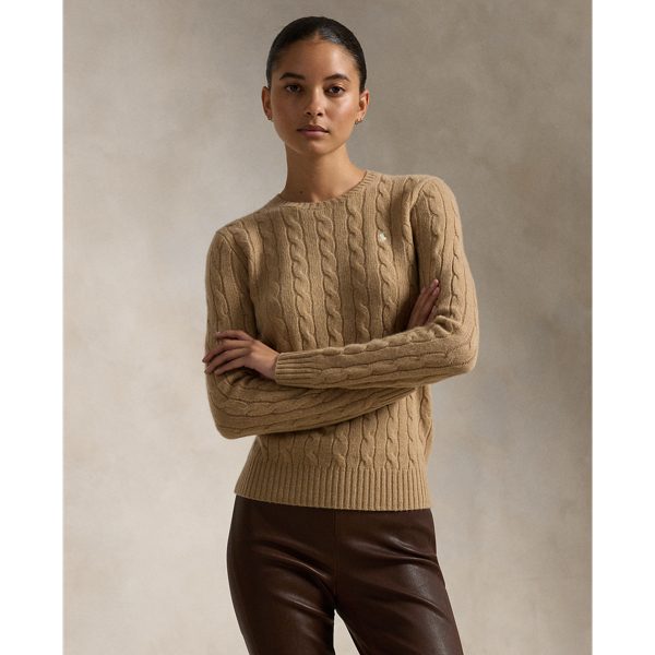 Cable-Knit Wool-Cashmere Jumper