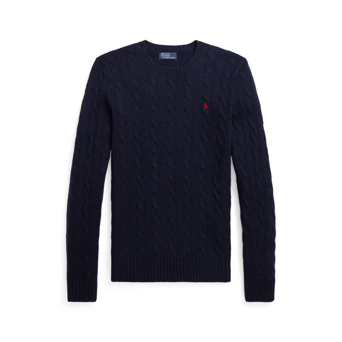 Cable-Knit Wool-Cashmere Sweater