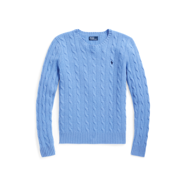 Polo Ralph Lauren Cable-Knit Wool-Cashmere Sweater