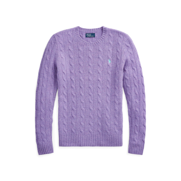 Polo Ralph Lauren Cable-Knit Wool-Cashmere Sweater