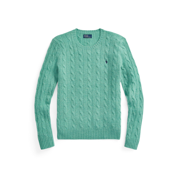 Polo Ralph Lauren Cable-Knit Wool-Cashmere Sweater