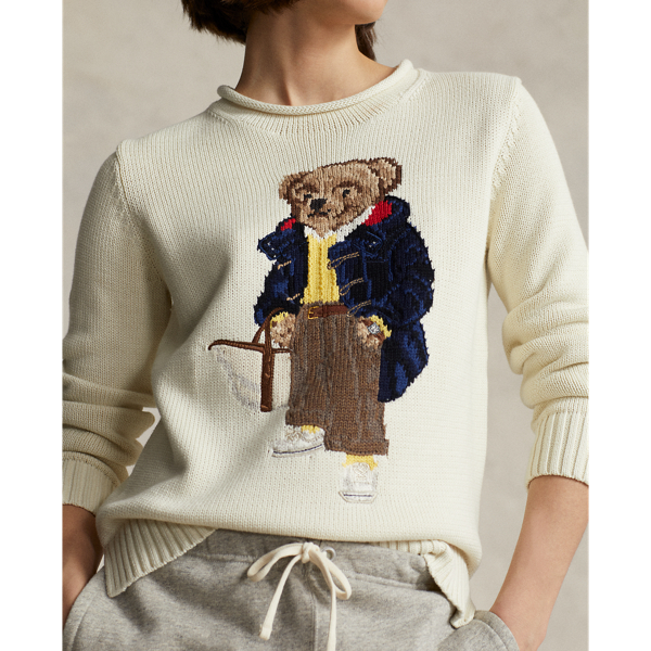 Polo Bear Cotton Jumper