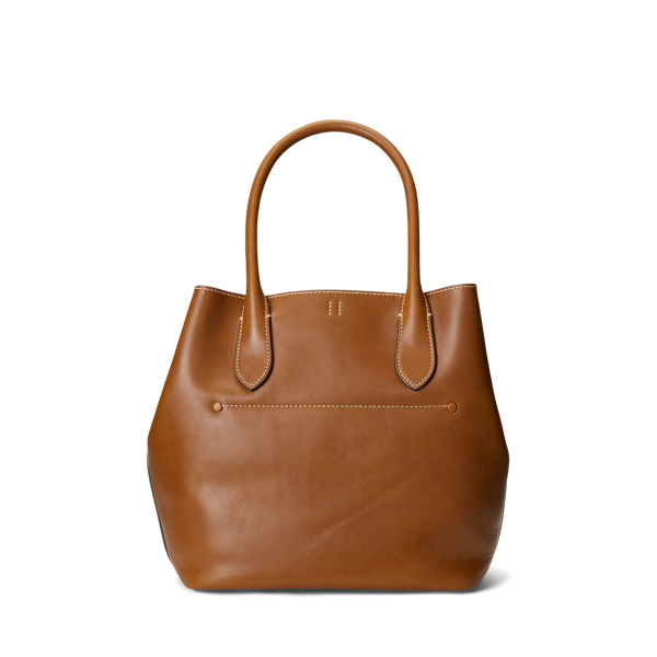 Wendbare Tragetasche Bellport aus Leder für Damen | Ralph Lauren® DE