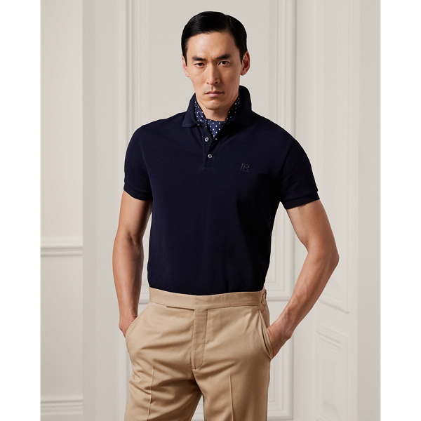 Custom Slim Fit Pique Polo Shirt