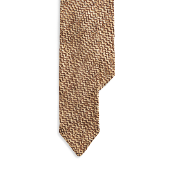 Square-Patterned Silk Tie