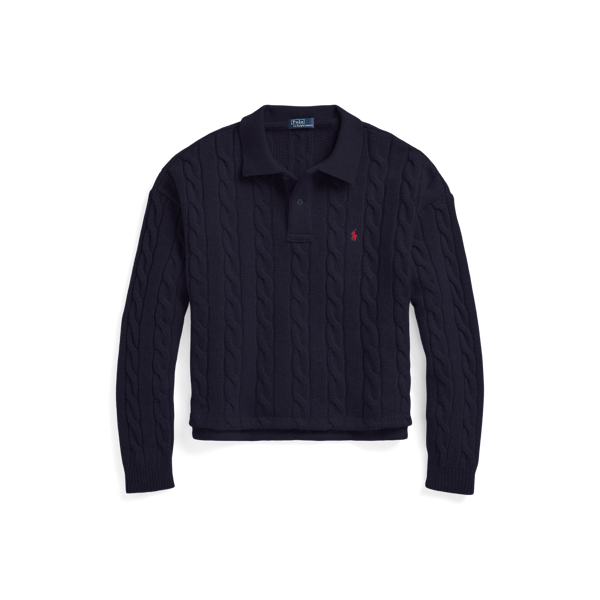 Wool and Cashmere Polo Shirt