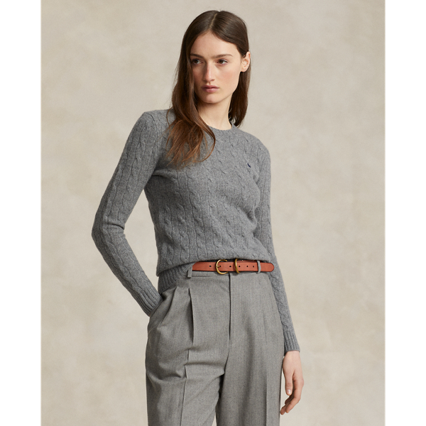 Cable-Knit Wool-Cashmere Jumper