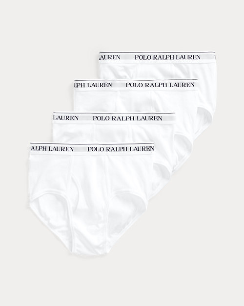 Cotton Wicking Mid-Rise Brief 4-Pack