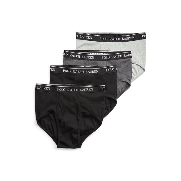 Cotton Wicking Mid-Rise Brief 4-Pack