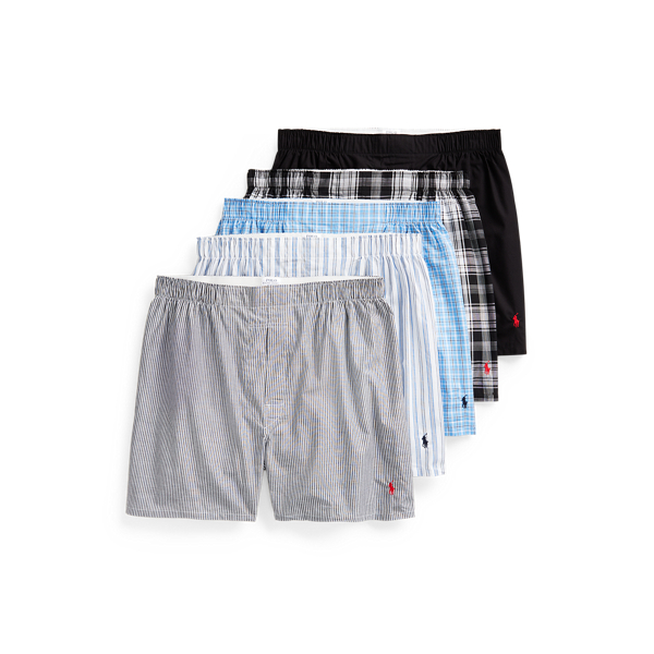 Classic Woven Cotton Boxer 5-Pack