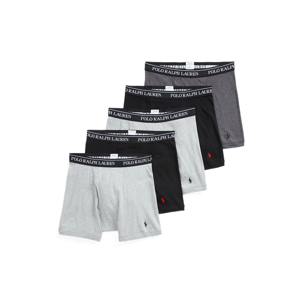 Cotton Wicking Boxer Brief 5-Pack