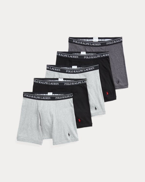Cotton Wicking Boxer Brief 5-Pack