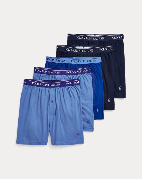Men's Blue Polo Ralph Lauren Underwear