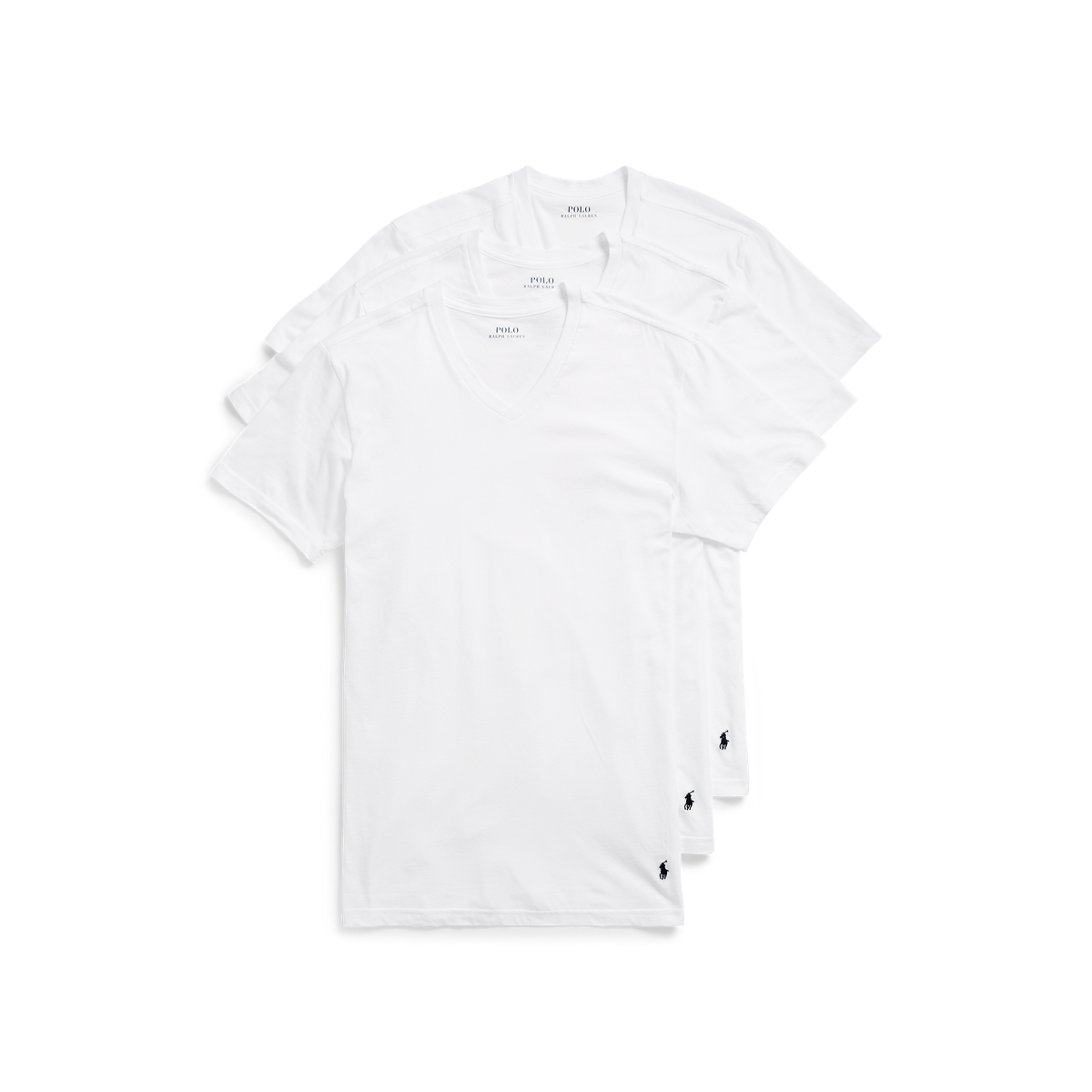 ralph lauren white v neck