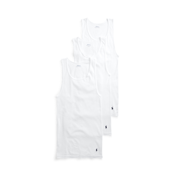 Polo Ralph Lauren 3-Tank Classic Fit Ribbed Tank Tops – DTLR