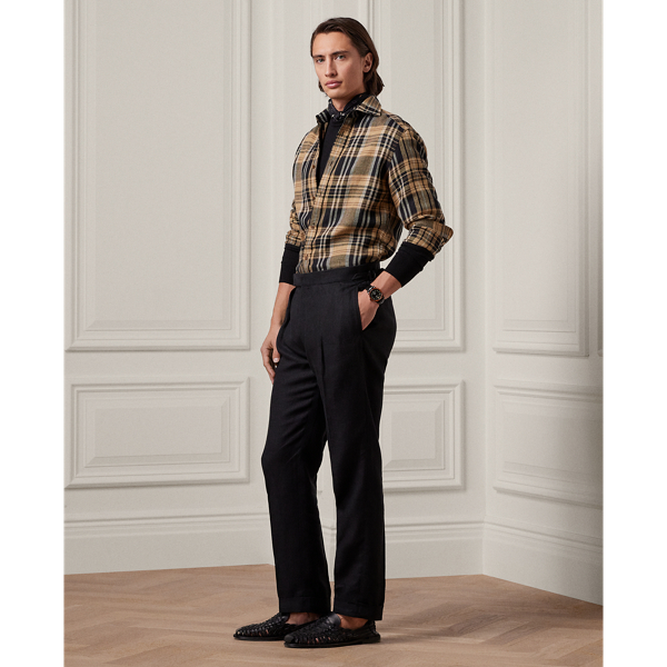 Gregory Hand-Tailored Linen Trouser