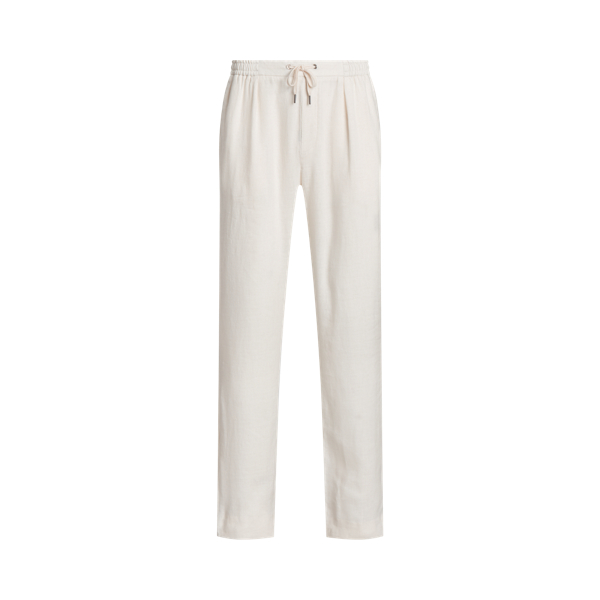 Textured Linen Dobby Trouser