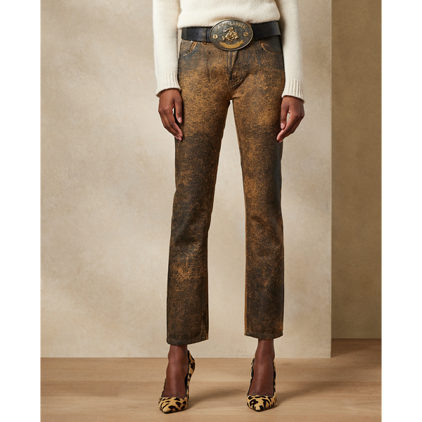 Women's Brown Jeans