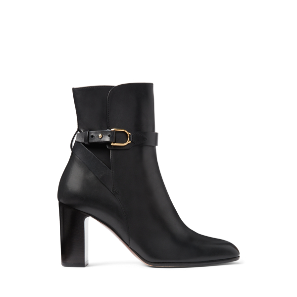 Tilton Welington Burnished Bootie Ralph Lauren Collection 1