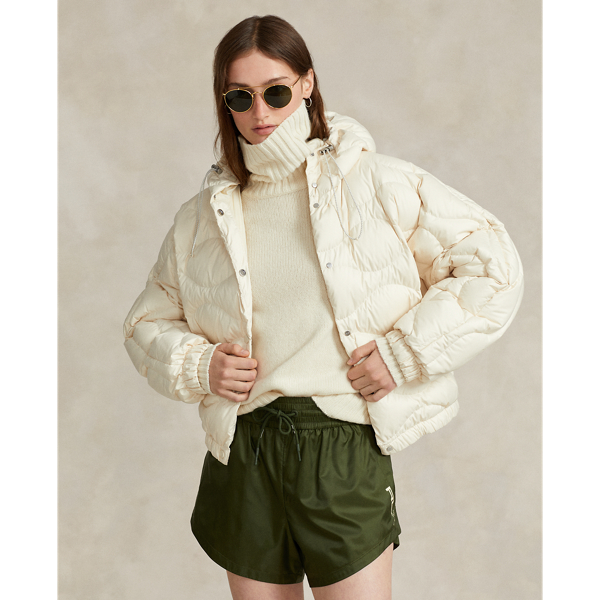 OnionQuilted Hooded Down Jacket for Women Ralph Lauren® UK