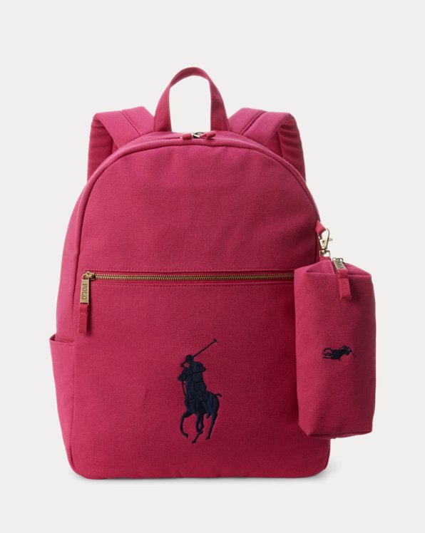 Big Pony Canvas Large Backpack