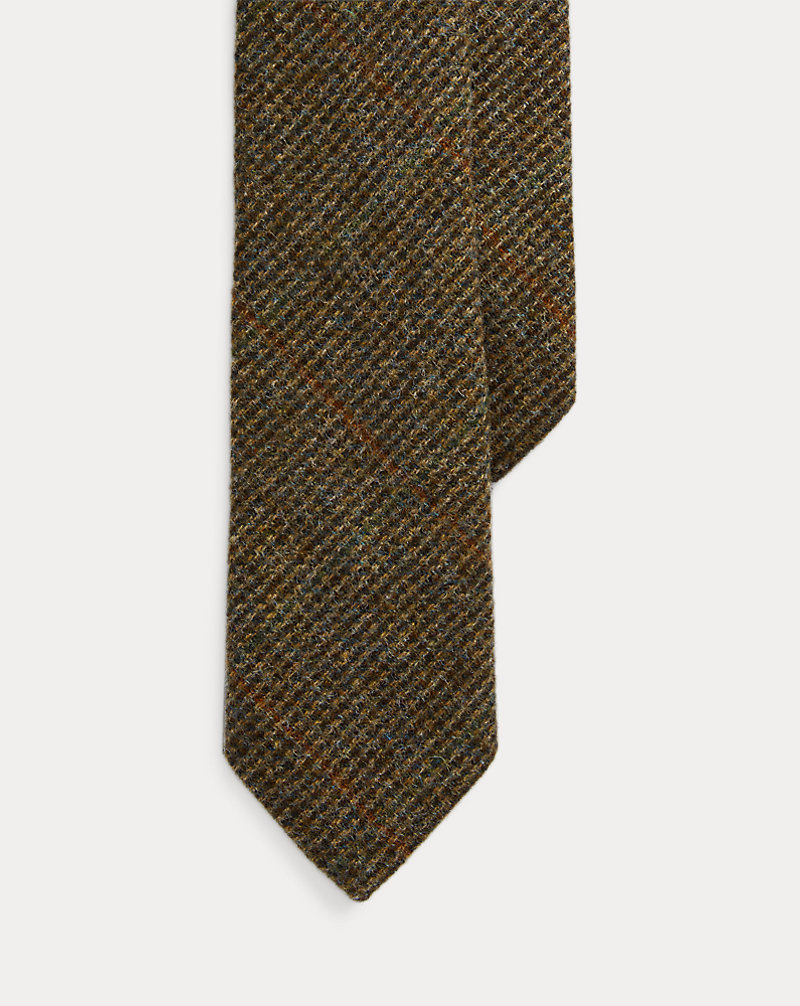 Contrast-Tipping Wool Tweed Tie Polo Ralph Lauren 1