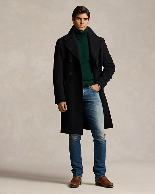 Polo Soft Tailored Wool-Blend Car Coat