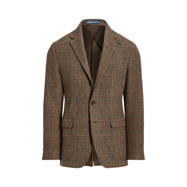 Casaco tweed xadrez à medida Polo Soft