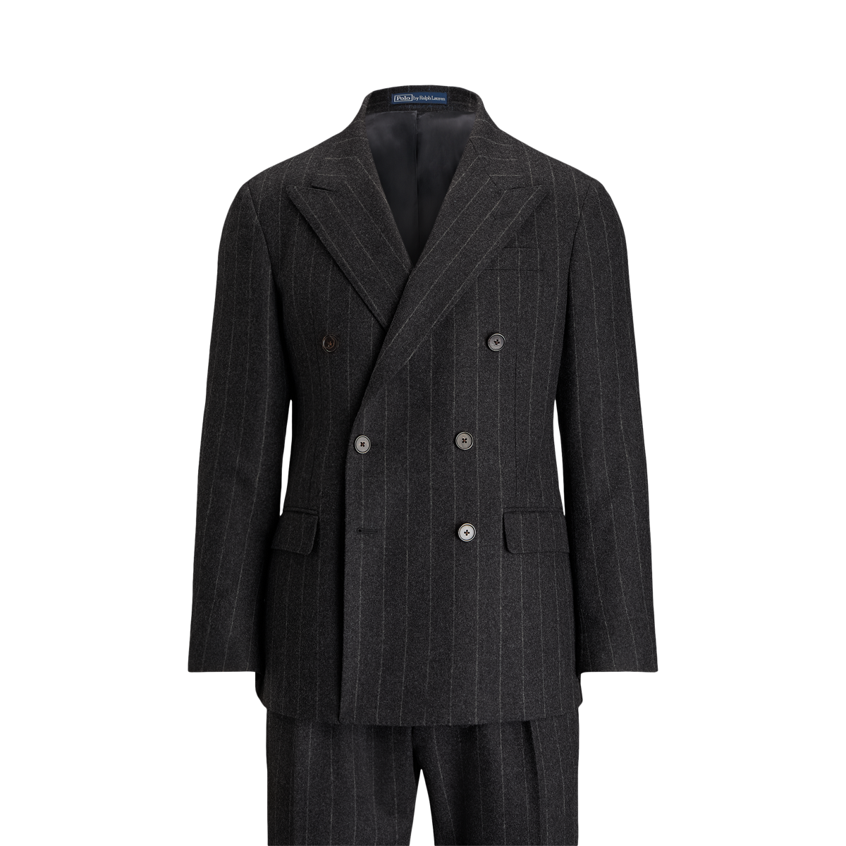 Ralph lauren black pinstripe sales suit