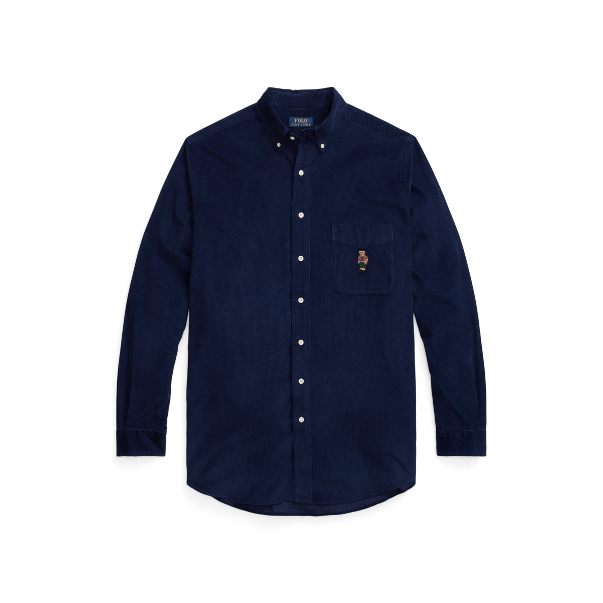Polo ralph lauren sales embroidered bear oxford shirt