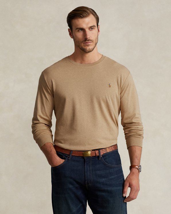 Soft Cotton Long-Sleeve T-Shirt