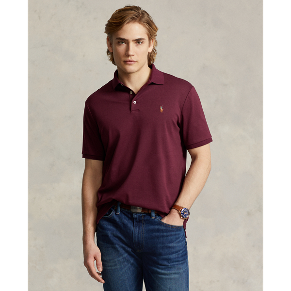 Men's Classic Fit Soft Cotton Polo Shirt | Ralph Lauren