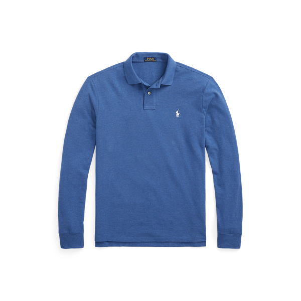 Ralph Lauren Long-sleeved Polo Shirt - Blue