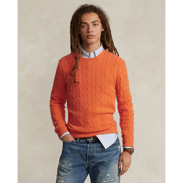 Ralph Ralph Lauren Clothing | Lauren Orange Polo Men\'s
