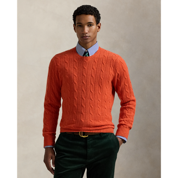 Men\'s Orange Polo Clothing Lauren Ralph Lauren | Ralph