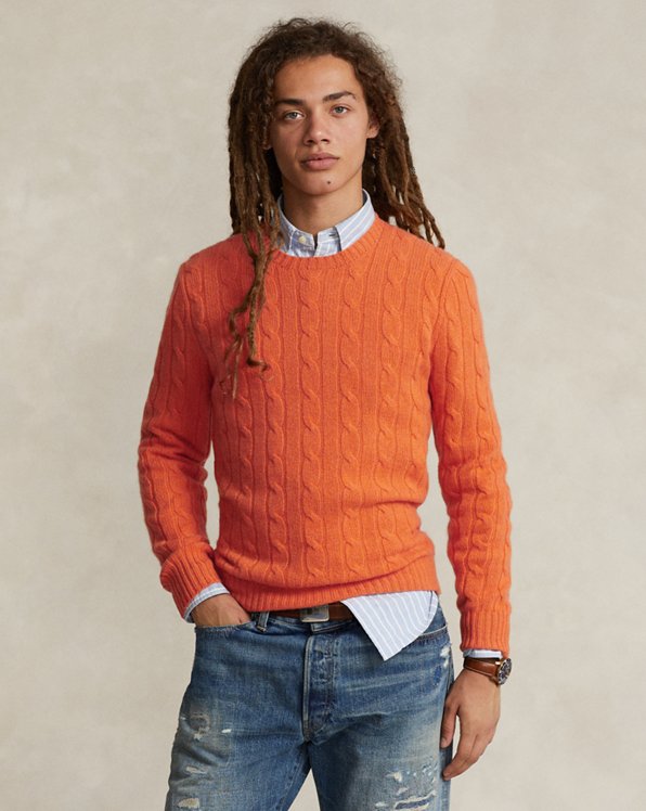 Men\'s Orange Polo Ralph Lauren Clothing | Ralph Lauren