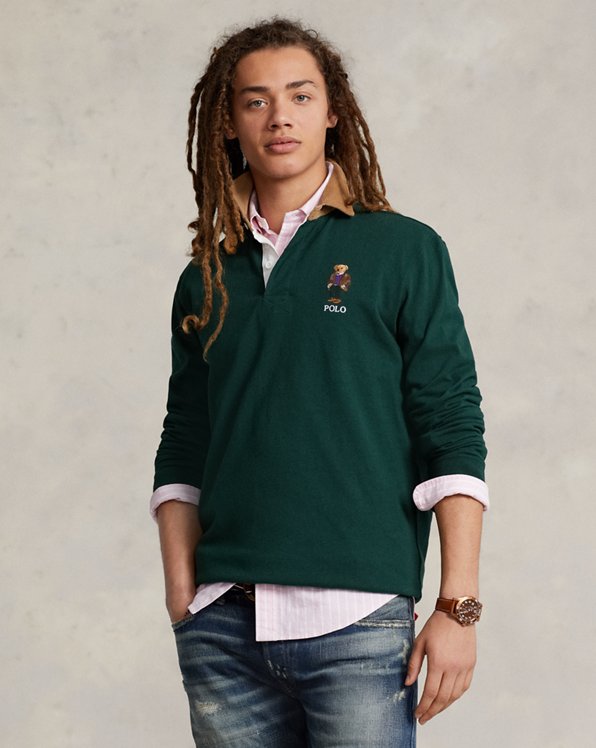 Classic Fit Polo Bear Rugby Shirt