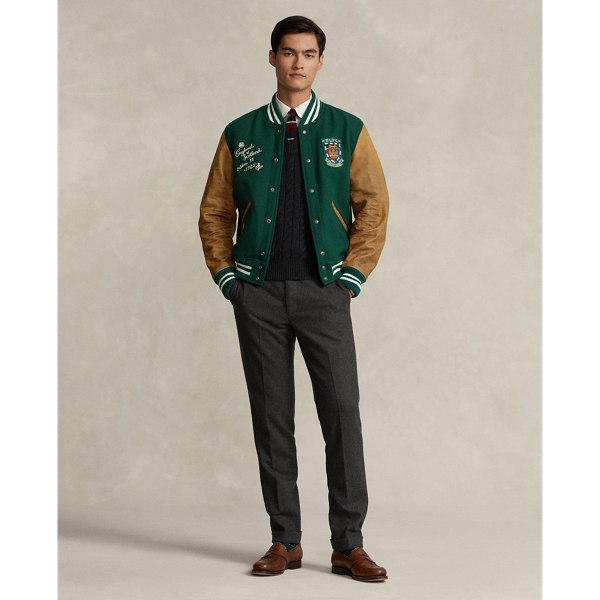 ralph lauren varsity hoodie