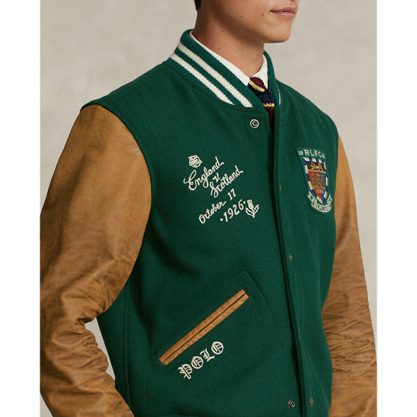 ralph lauren varsity hoodie