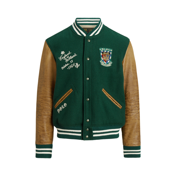 ralph lauren varsity jacket