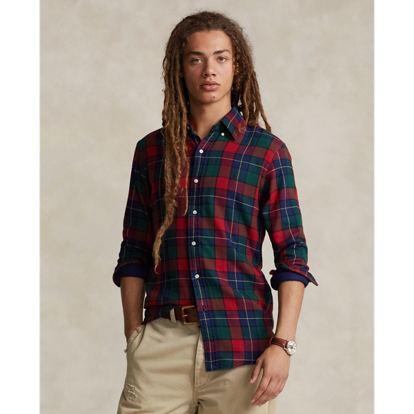 Classic Fit Plaid Double-Faced Shirt