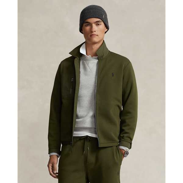 Olive green polo sweatsuit clearance