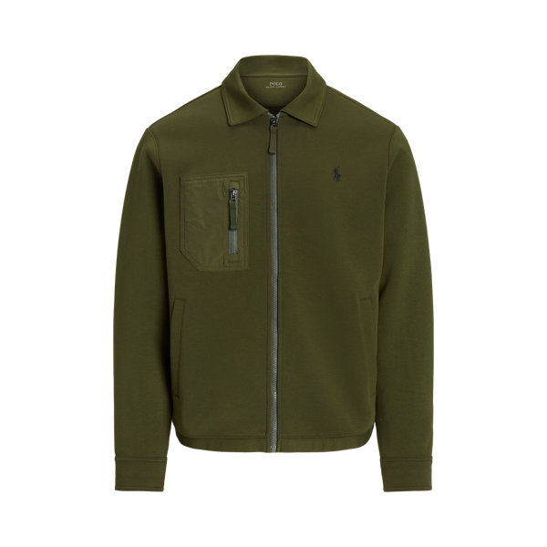 Polo ralph lauren fleece mockneck jacket clearance