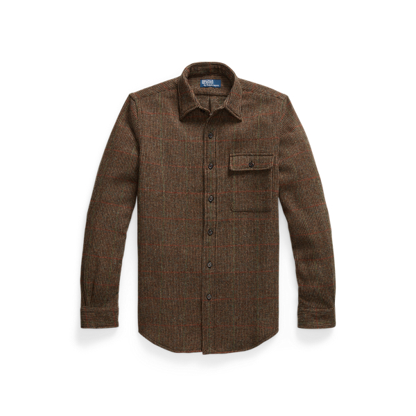 Camicia Uomo In Flanella Scotch A Quadri | Maniche Lunghe Con Tasca | Modello Casual Teal Navy | Taglia XX-Large - 4