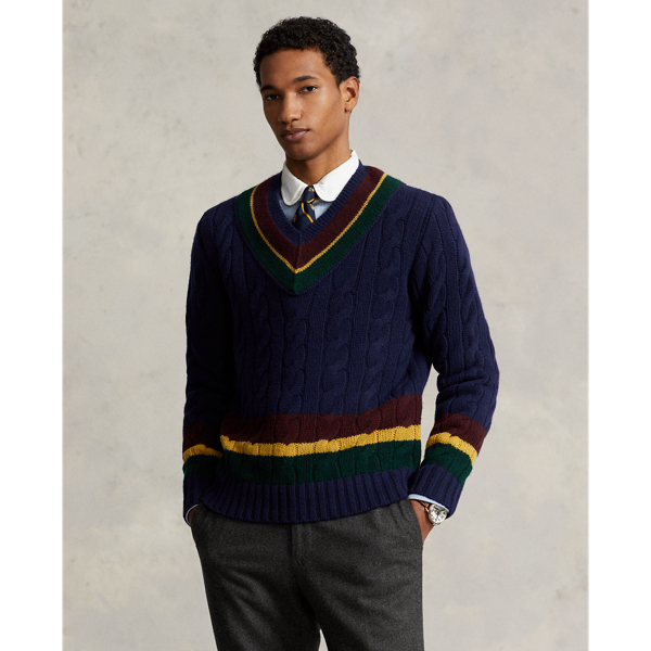 Wool cricket jumper sale