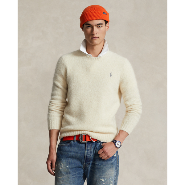 Textured Crewneck Jumper