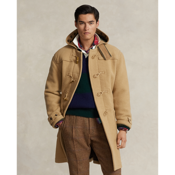 Double-Faced Wool Toggle Coat