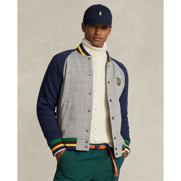 Laurel Crest Fleece Baseball Jacket