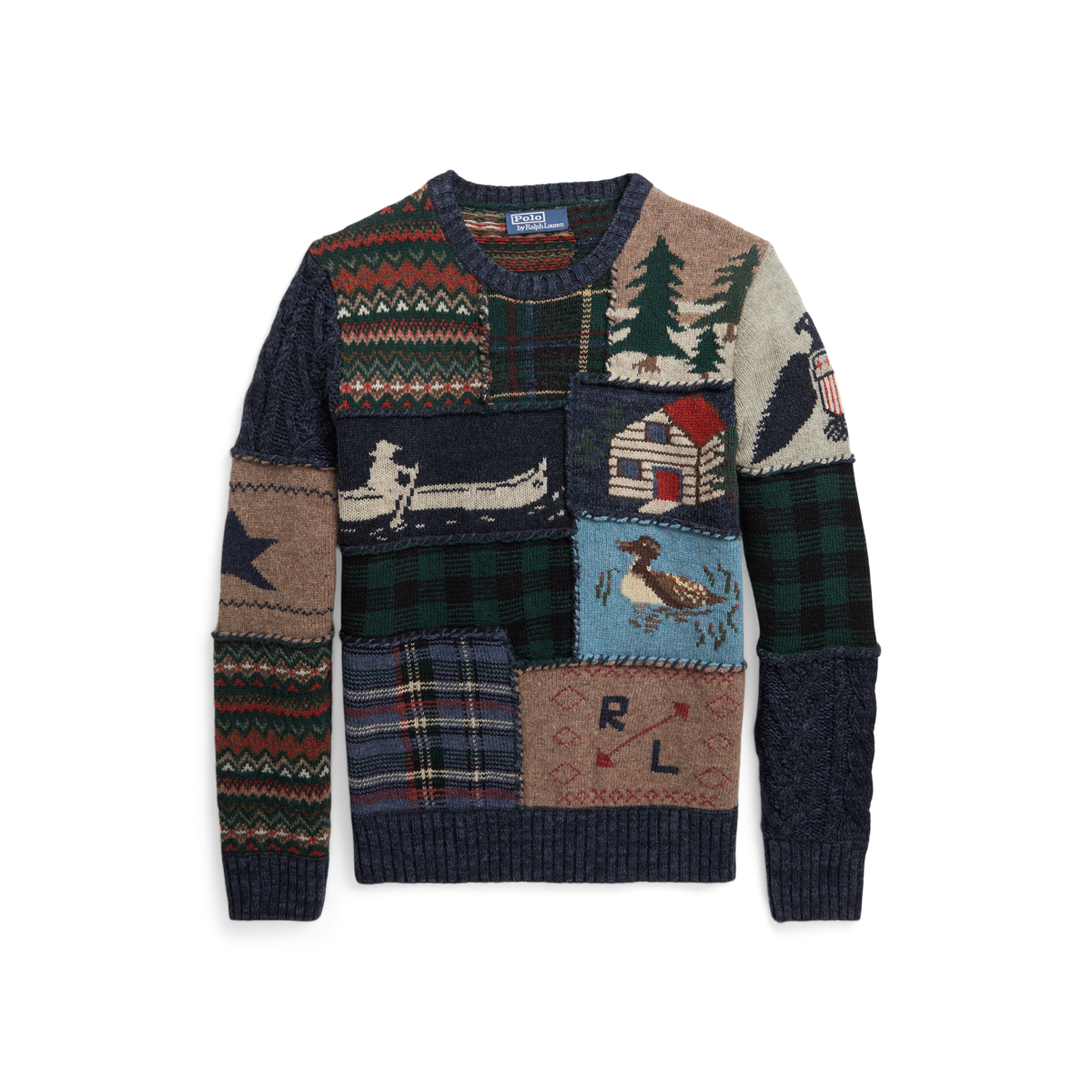 Polo ralph lauren clearance patchwork